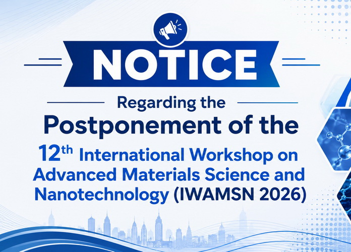 NOTICE Regarding the Postponement of the 12th IWAMSN 2026