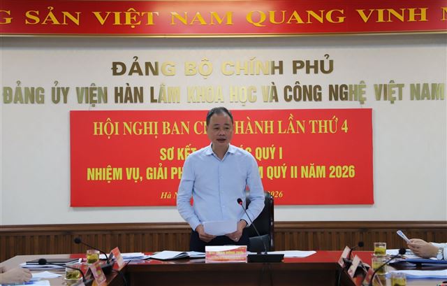 Sơ kết công tác Đảng quý I, nhiệm vụ giải pháp trọng tâm quý II năm 2026