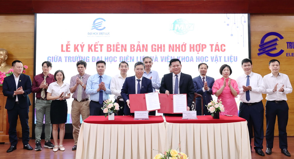 Strengthening training and research between the Institute of Materials Science and the University of Electricity